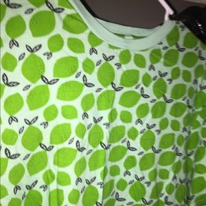 Rare Bacardi all over lime print t shirt
